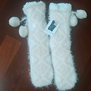 Jane & Bleecker Non Skid Sole Slipper Socks